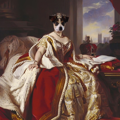 Personalized Queen Victoria Masterpiece from Photo - myDaVinci